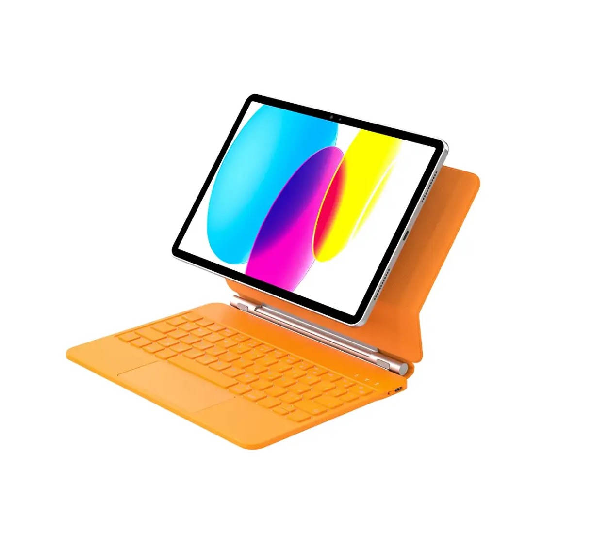 Green Lion Wireless Magic Keyboard Case for iPad 11″ A16 (2025) Orange